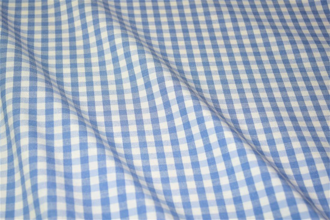 Printed Small Gingham Canvas Fabric