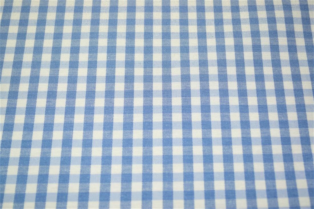 Printed Small Gingham Canvas Fabric