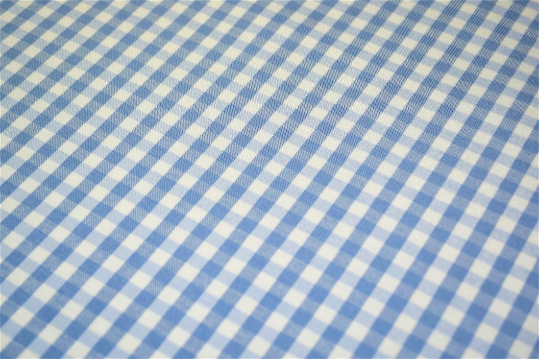 Printed Small Gingham Canvas Fabric