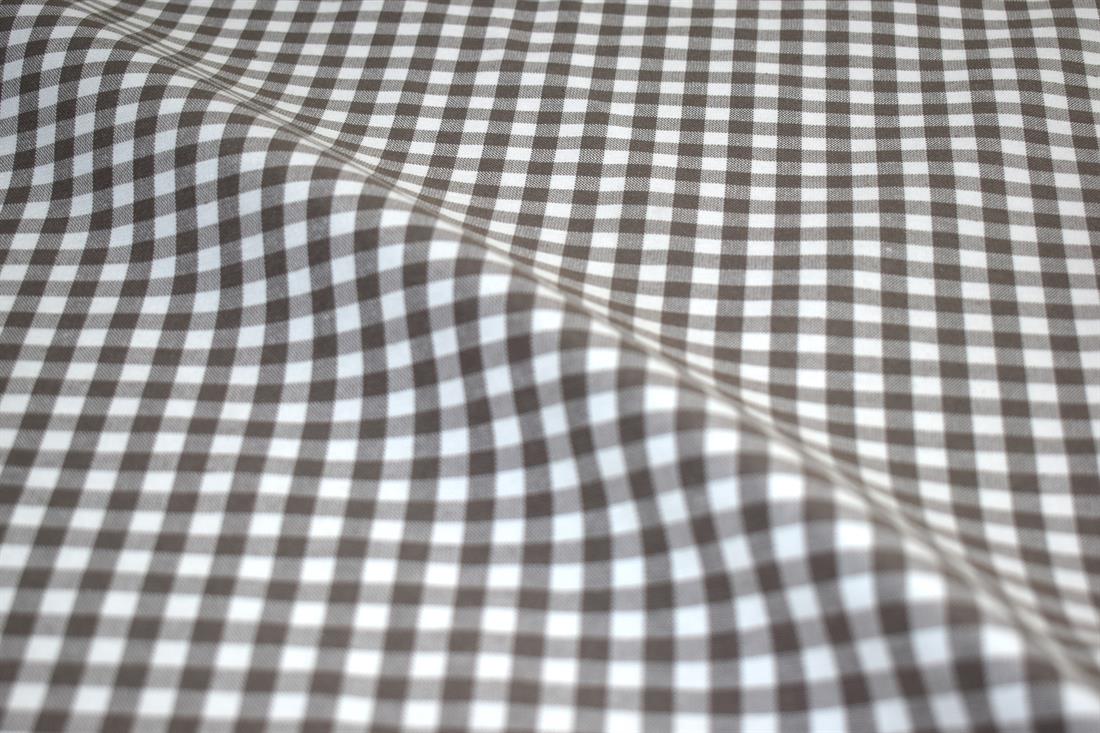 Printed Small Gingham Canvas Fabric