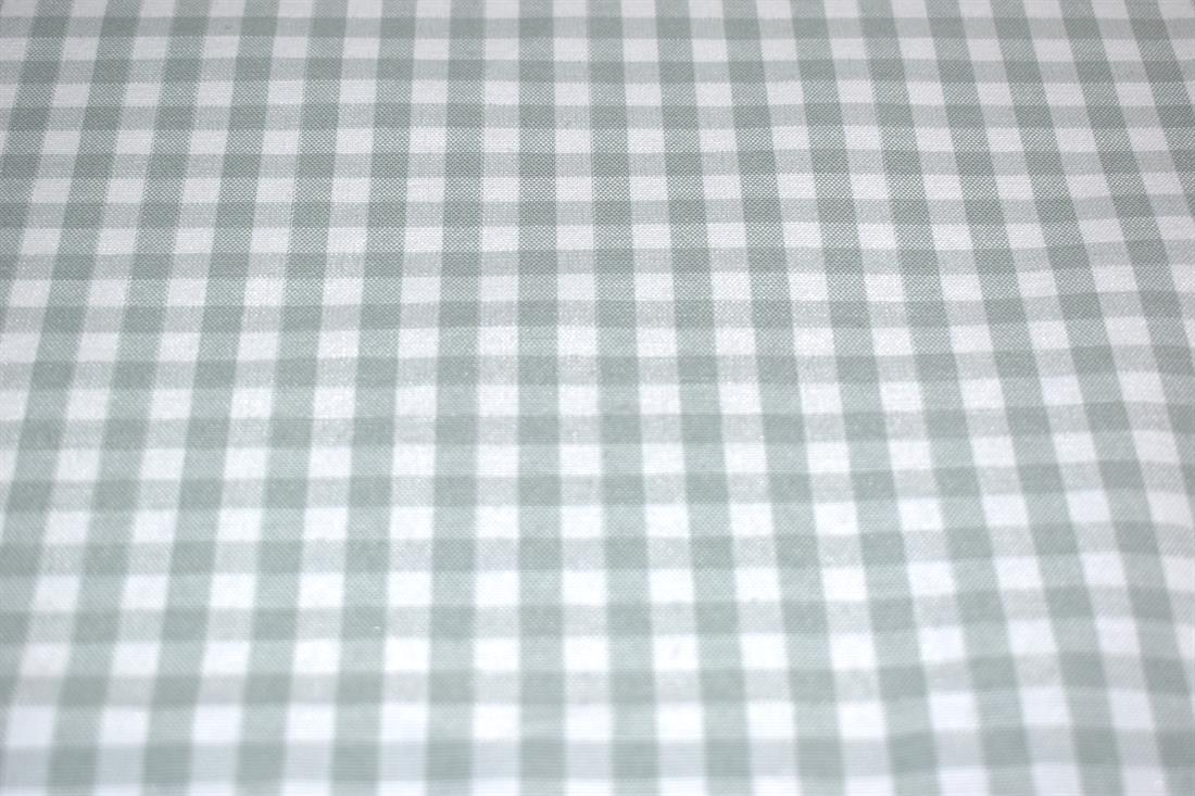 Printed Small Gingham Canvas Fabric