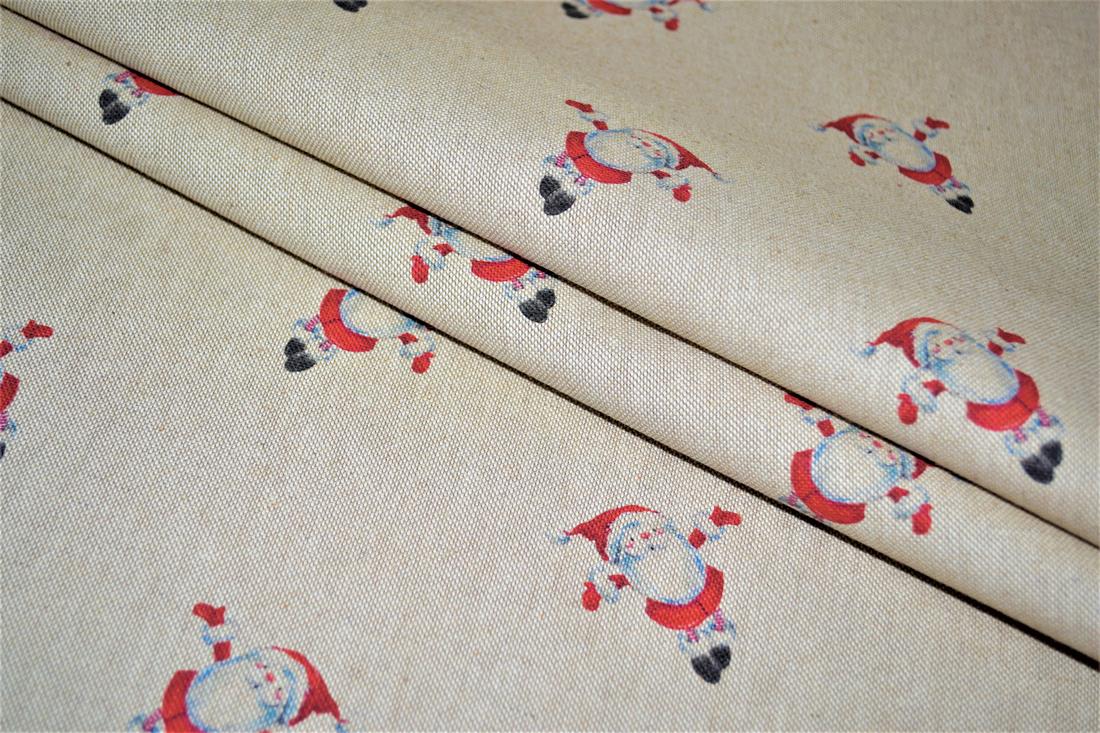 Natural Printed Digital Canvas Fabric