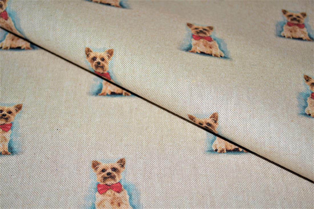 Natural Printed Digital Canvas Fabric