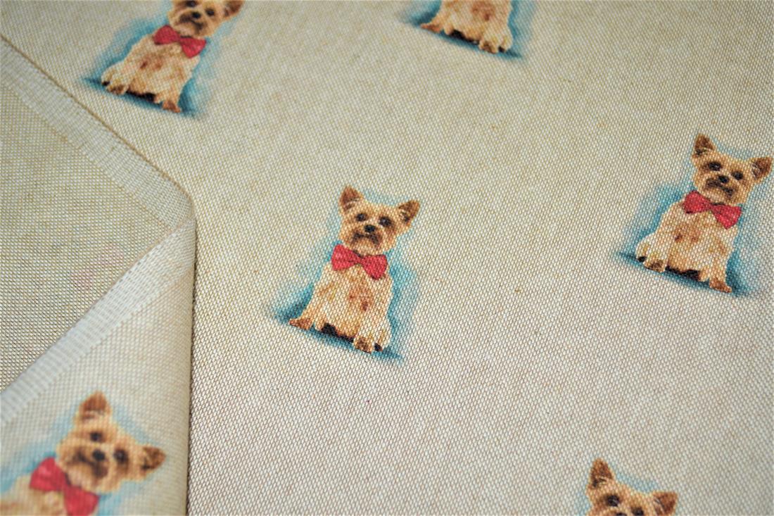 Natural Printed Digital Canvas Fabric