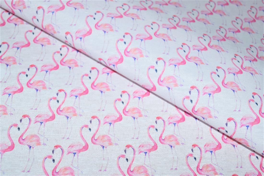 Flamigo Print Linen