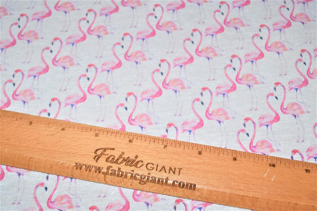 Flamigo Print Linen