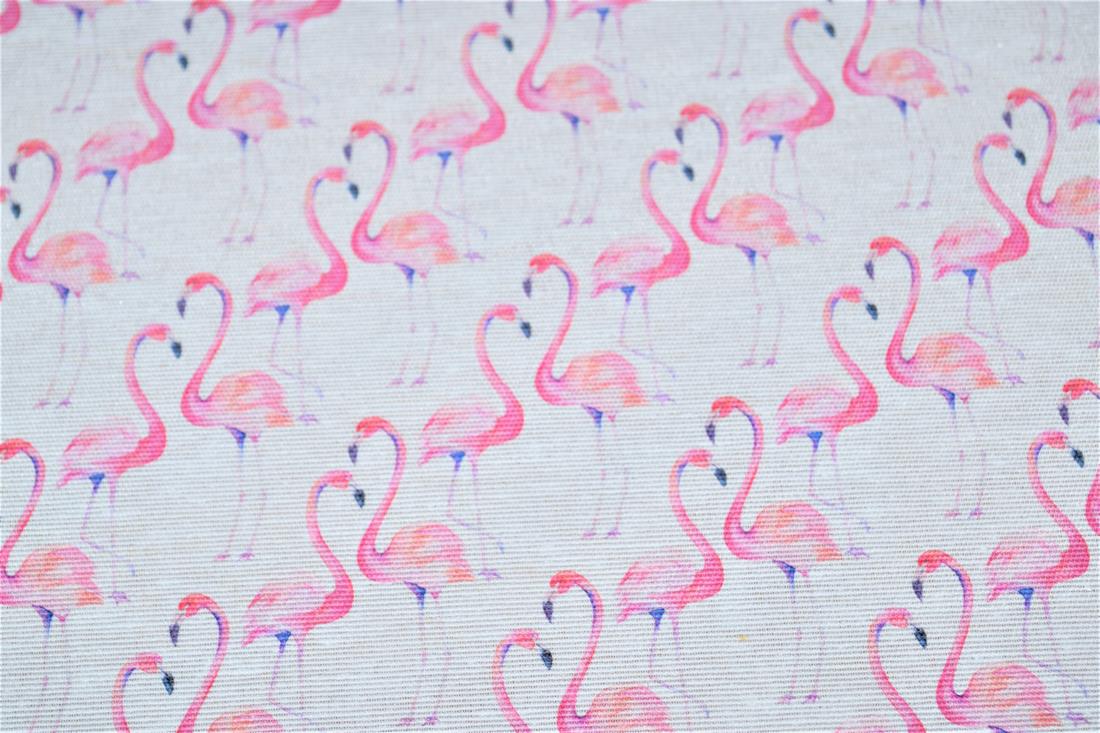 Flamigo Print Linen