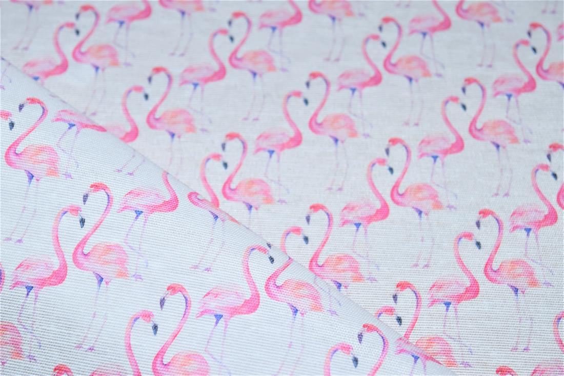 Flamigo Print Linen