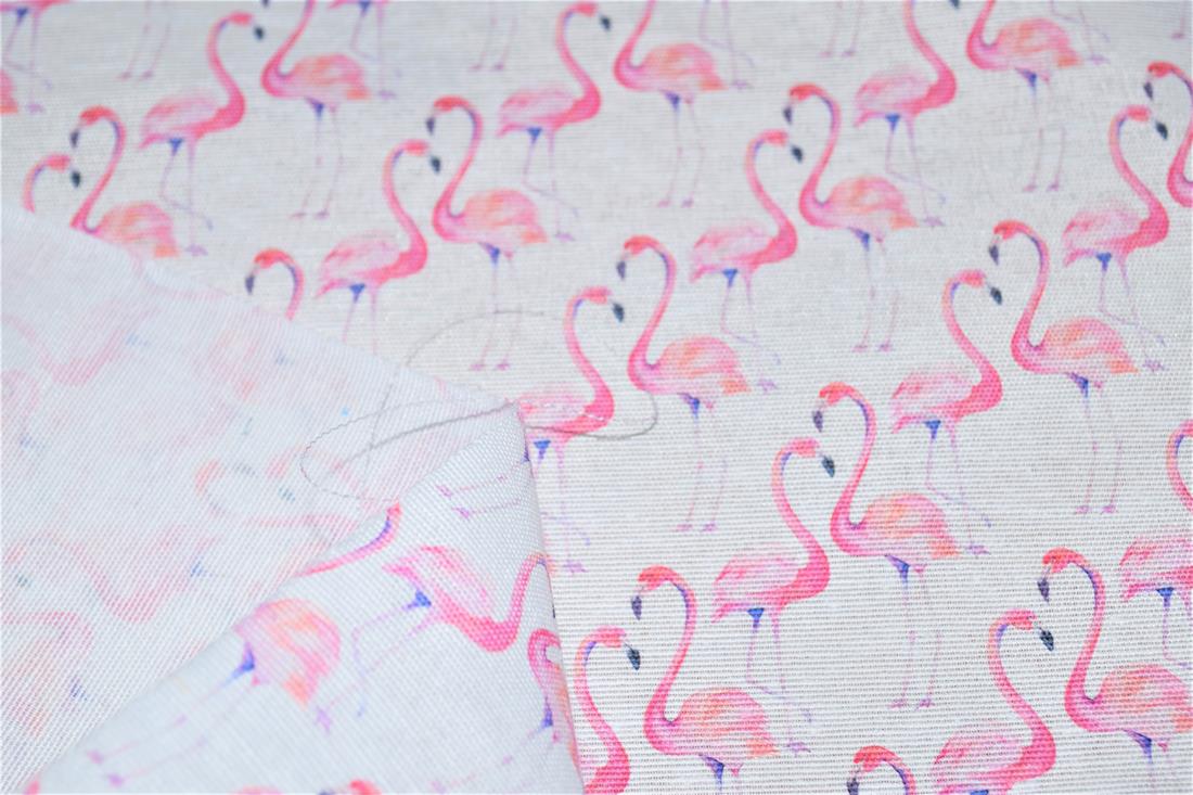 Flamigo Print Linen