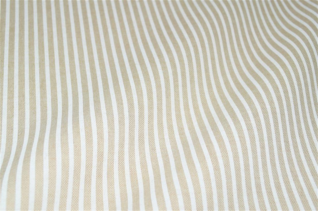 Linen Printed Canvas Fabric