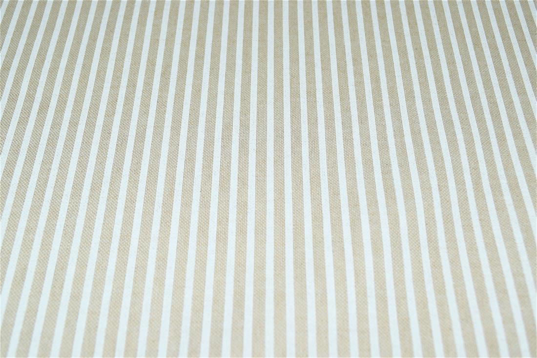 Linen Printed Canvas Fabric