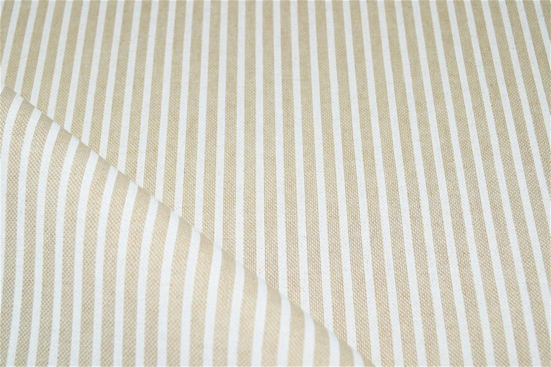 Linen Printed Canvas Fabric