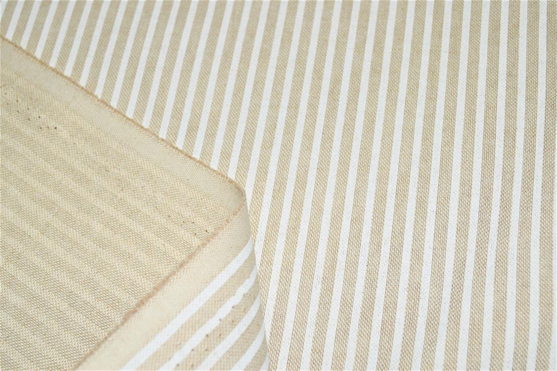 Linen Printed Canvas Fabric