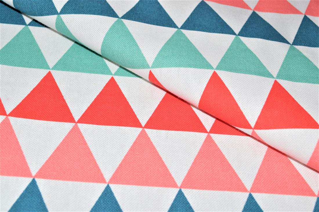 Linen Printed Canvas Fabric