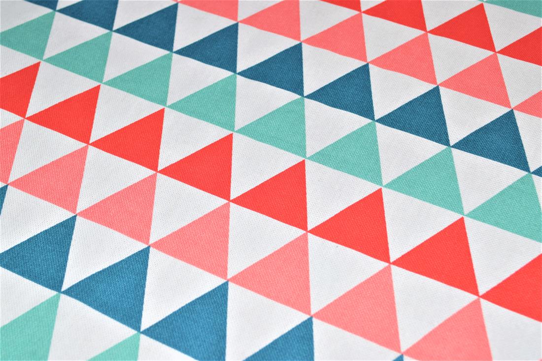 Linen Printed Canvas Fabric