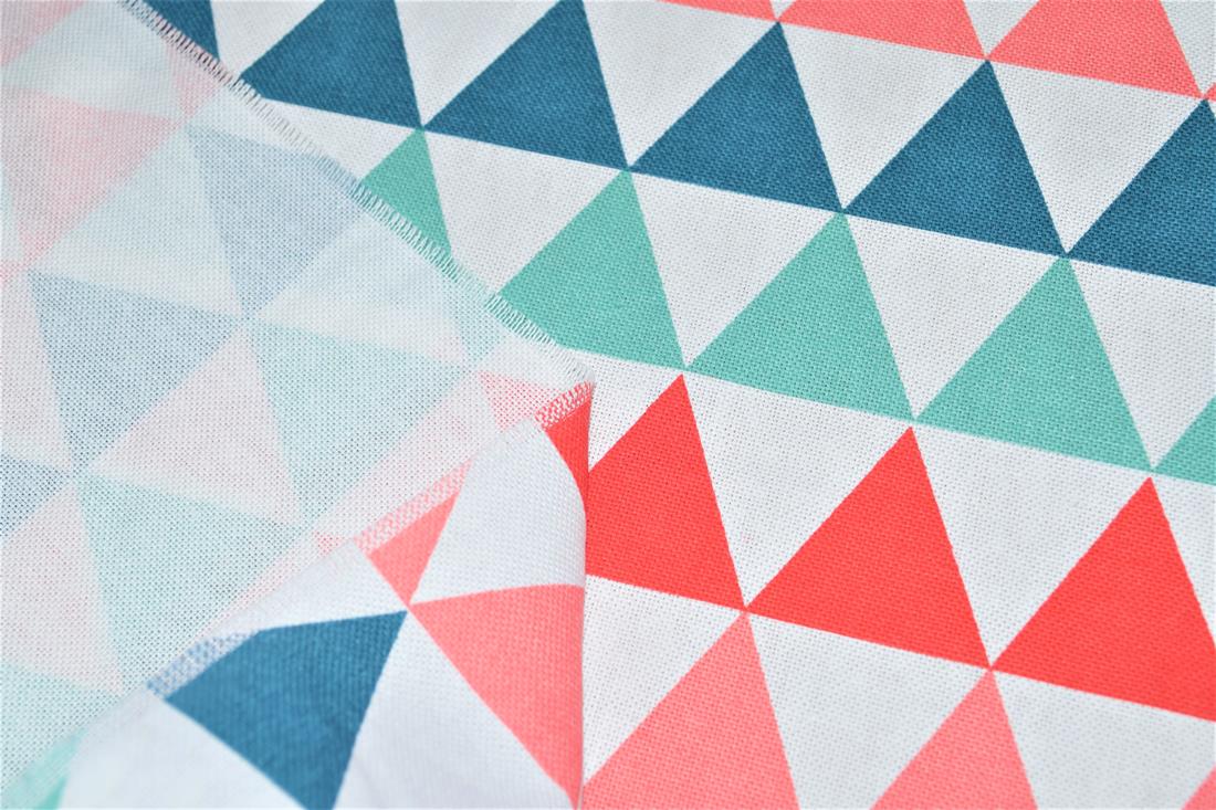 Linen Printed Canvas Fabric