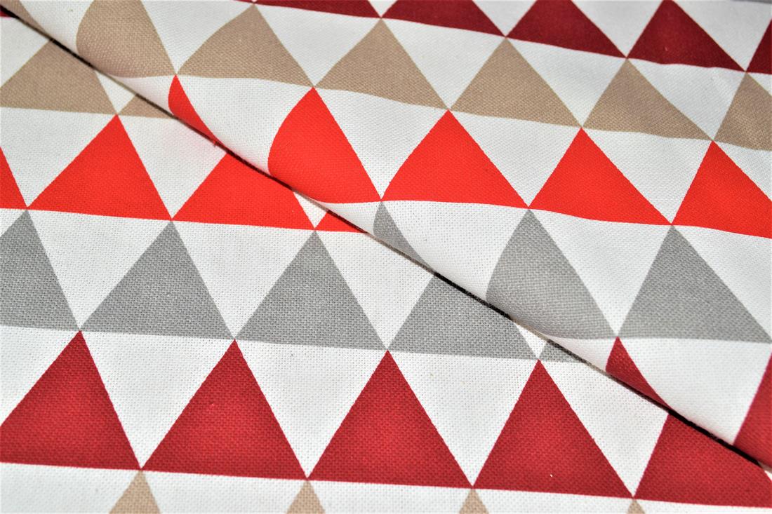 Linen Printed Canvas Fabric