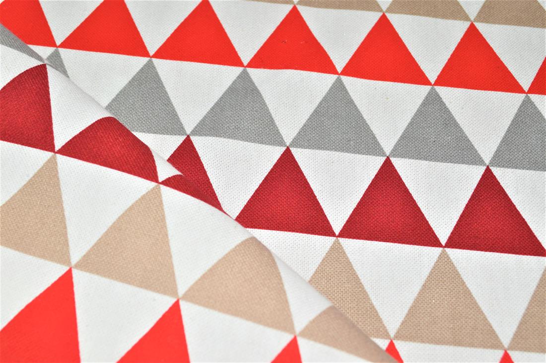 Linen Printed Canvas Fabric