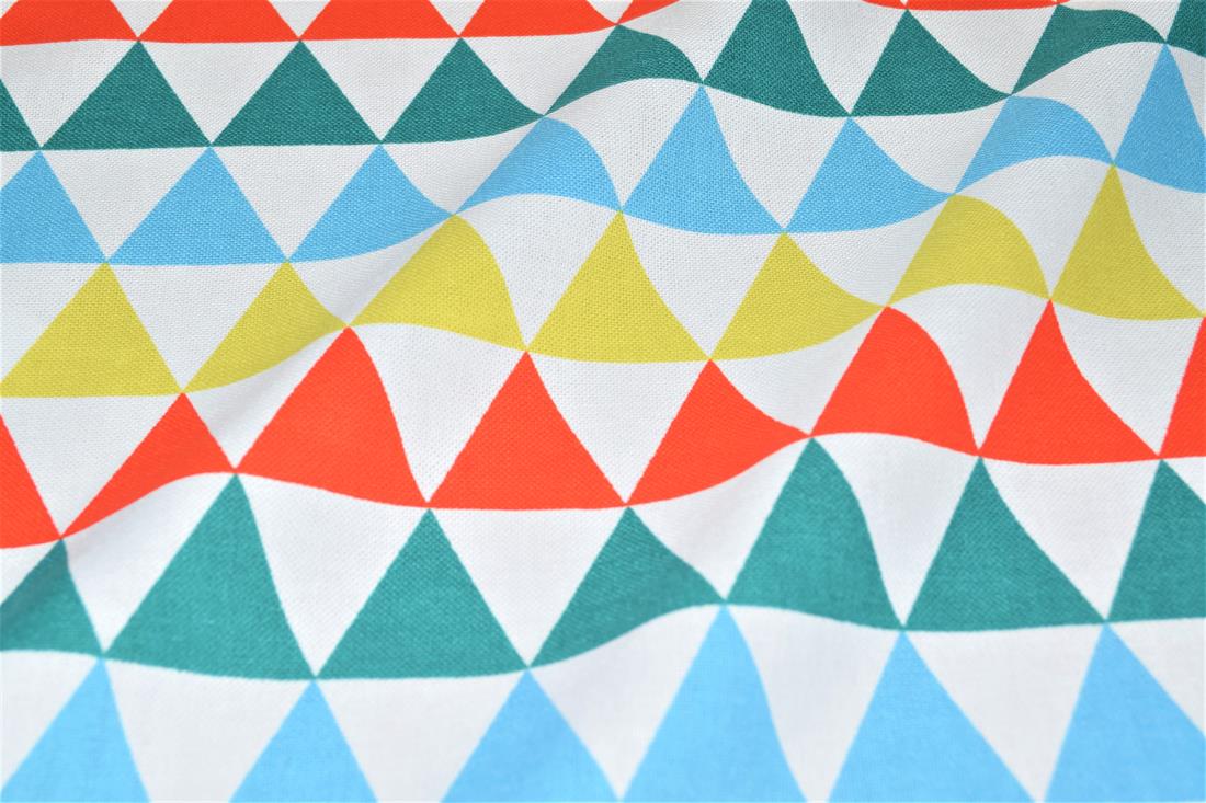 Linen Printed Canvas Fabric