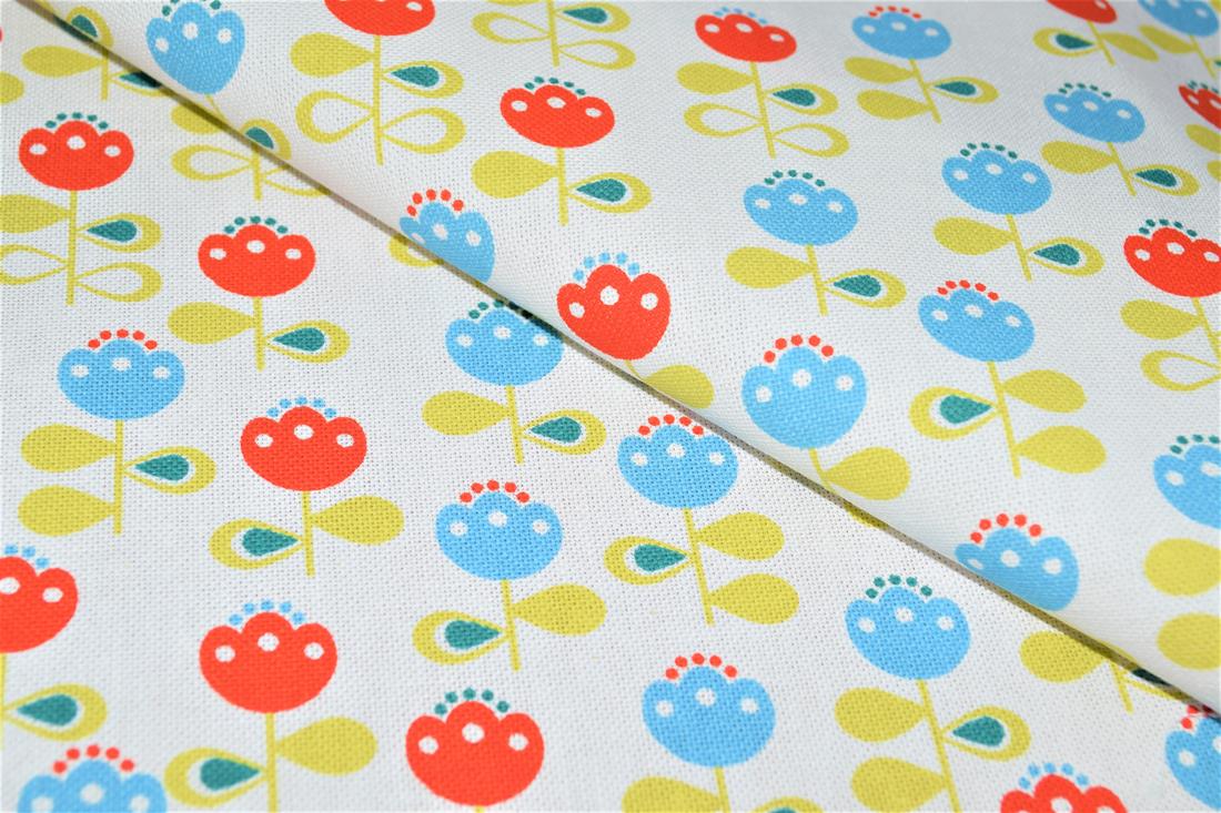 Cream Balloon Print Linen
