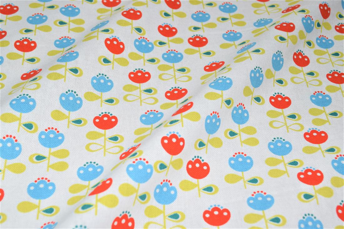 Cream Balloon Print Linen