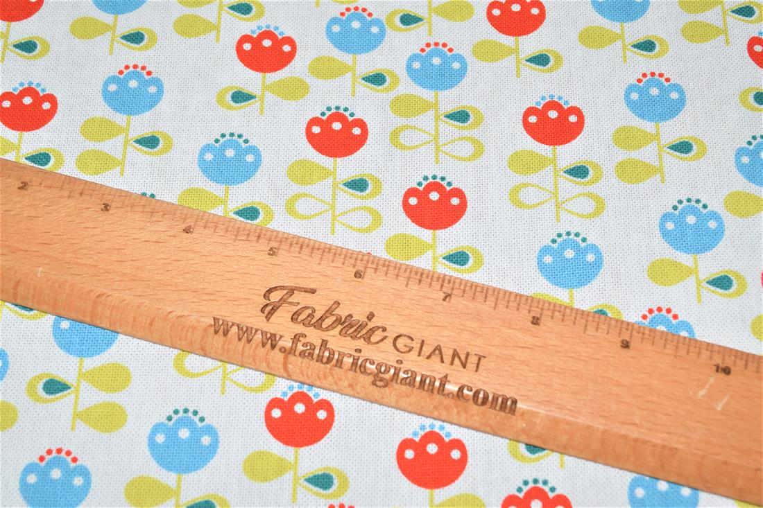 Cream Balloon Print Linen