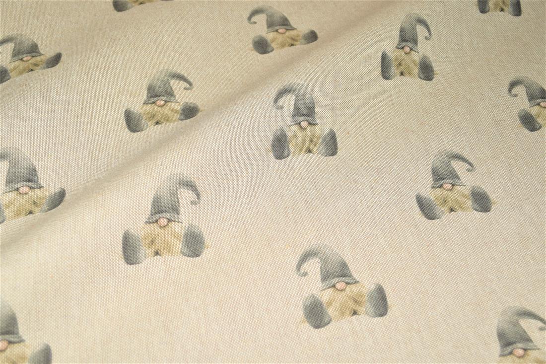 Natural Printed Digital Canvas Fabric