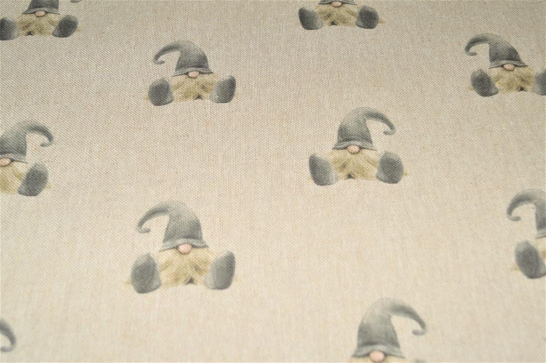 Natural Printed Digital Canvas Fabric