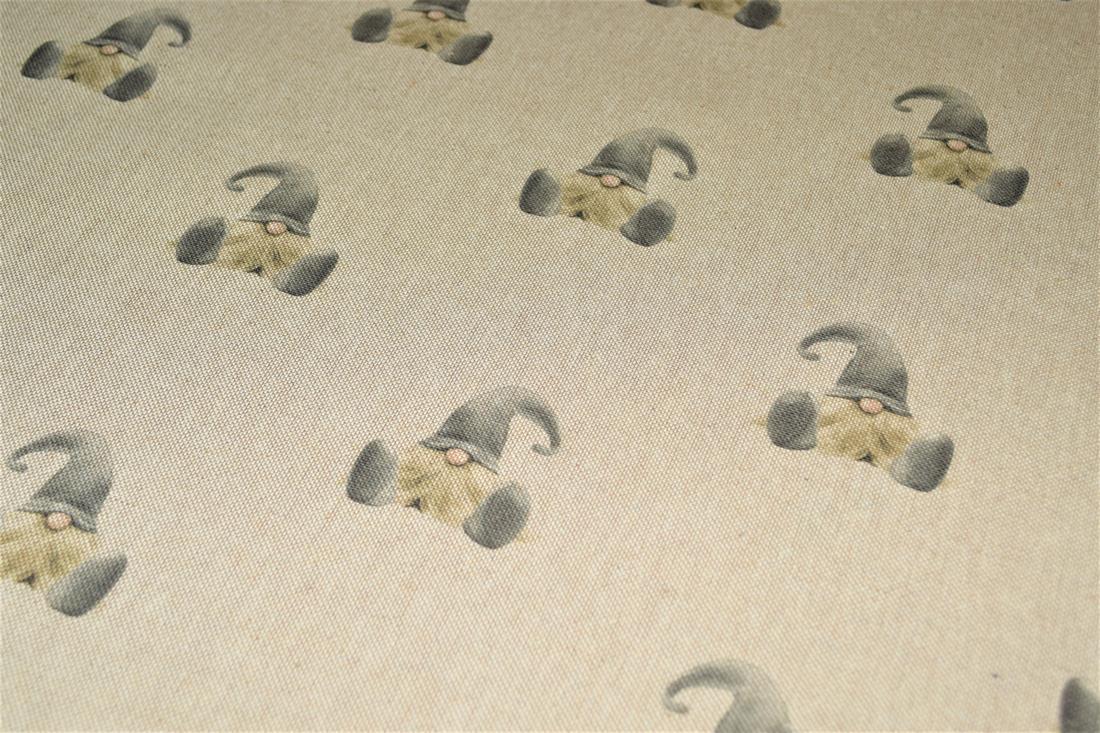 Natural Printed Digital Canvas Fabric