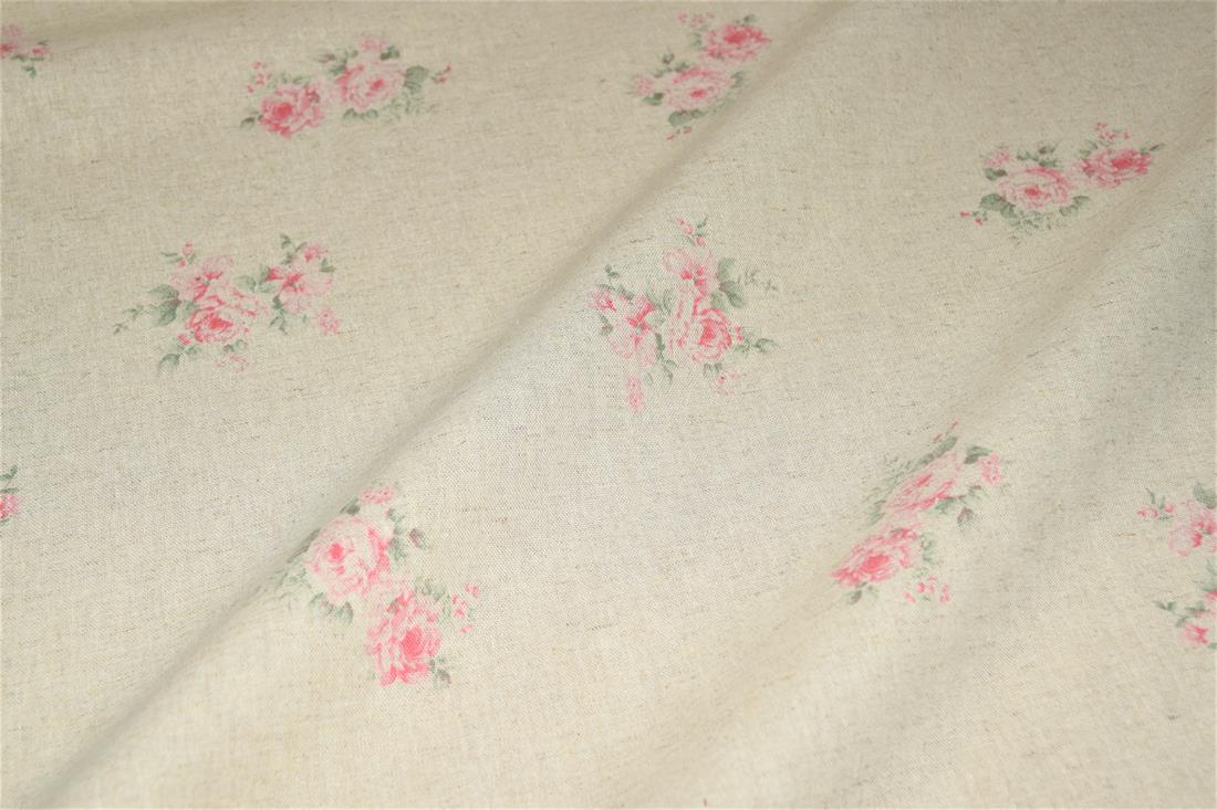 Natural Printed Digital Canvas Fabric