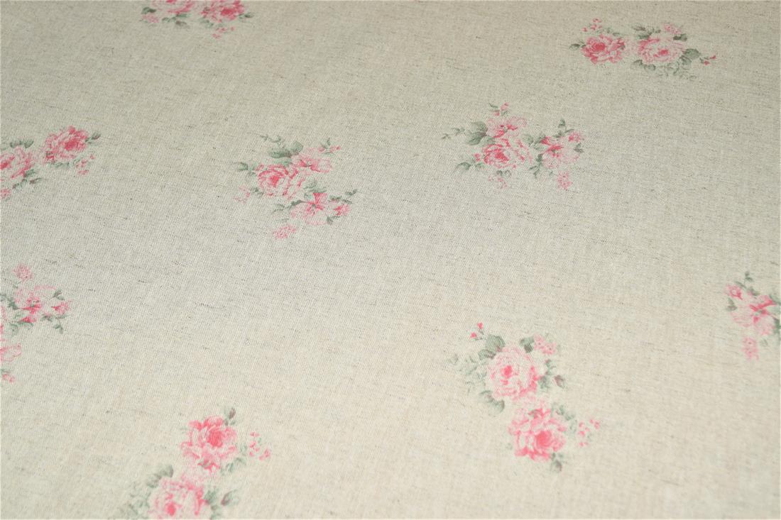Natural Printed Digital Canvas Fabric