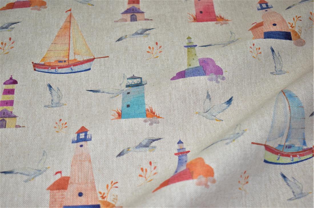 Natural Saling Printed Digital Canvas Fabric