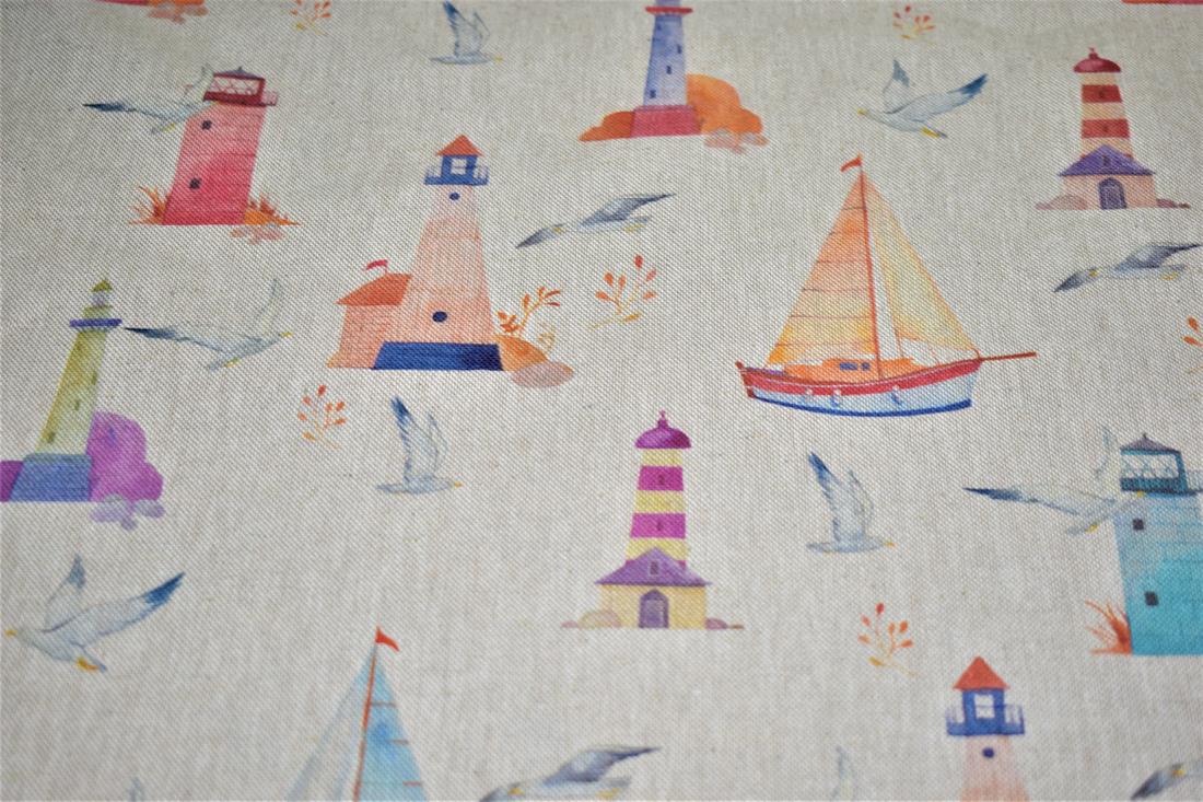 Natural Saling Printed Digital Canvas Fabric