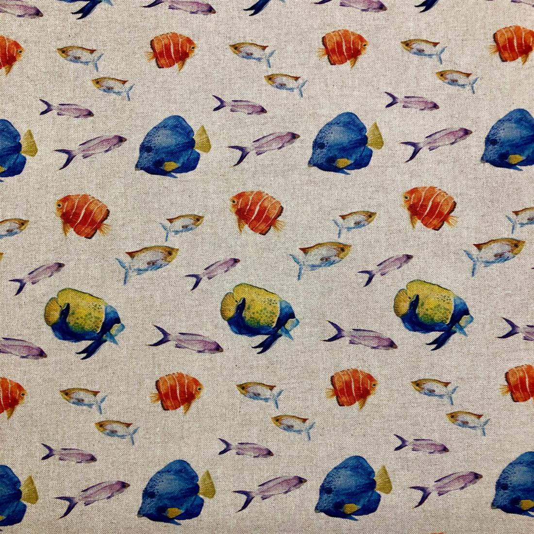 Natural Aquarium Cotton Rich Linen