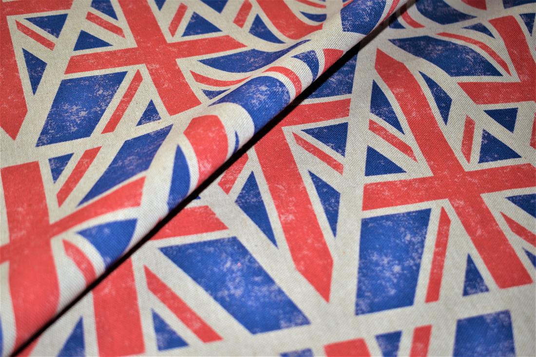 Blue & Red Union Jack Canvas