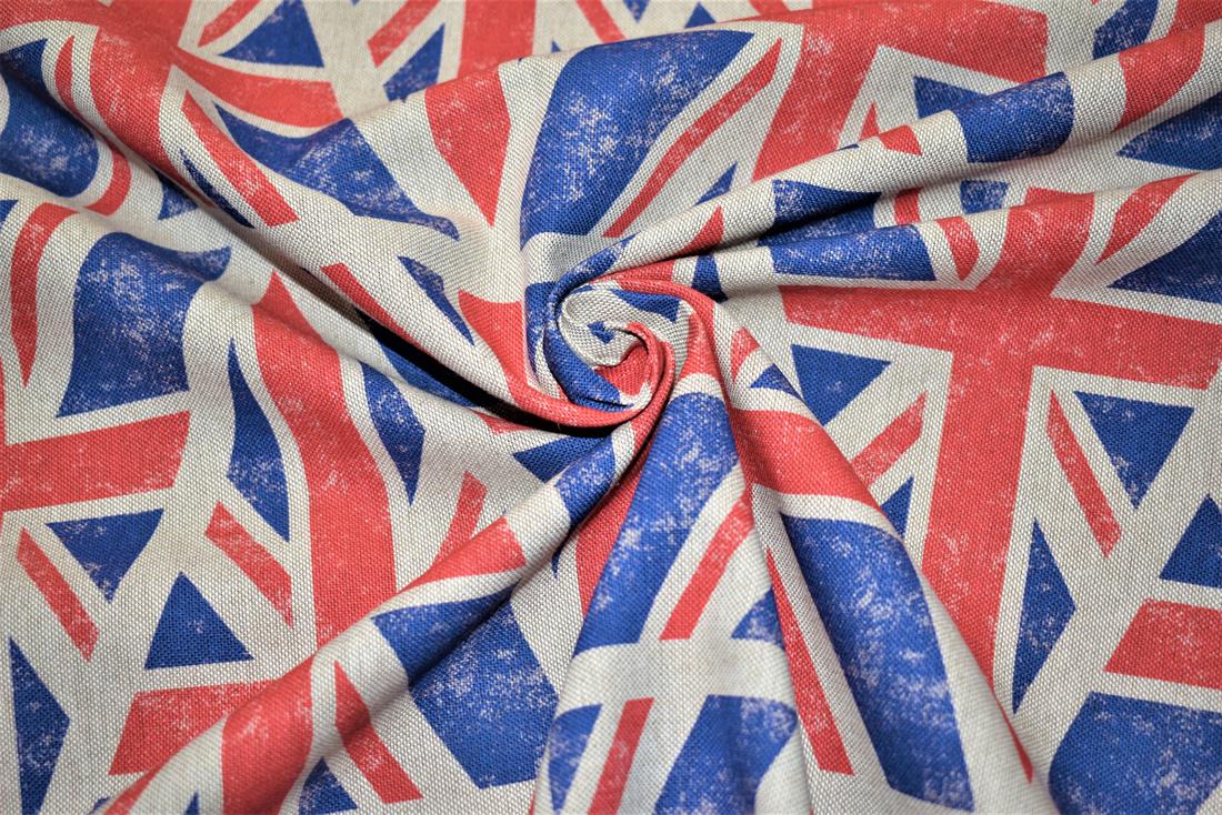 Blue & Red Union Jack Canvas