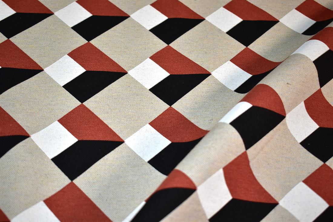 Natural Printed Cotton Canvas