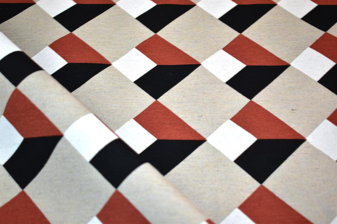 Natural Printed Cotton Canvas