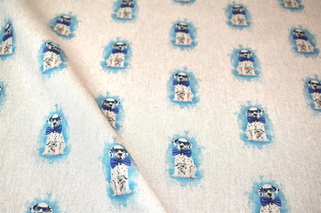 Natural Printed Digital Canvas Fabric
