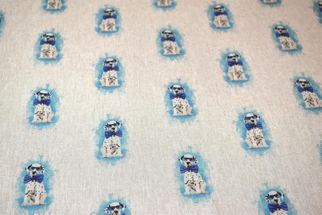 Natural Printed Digital Canvas Fabric