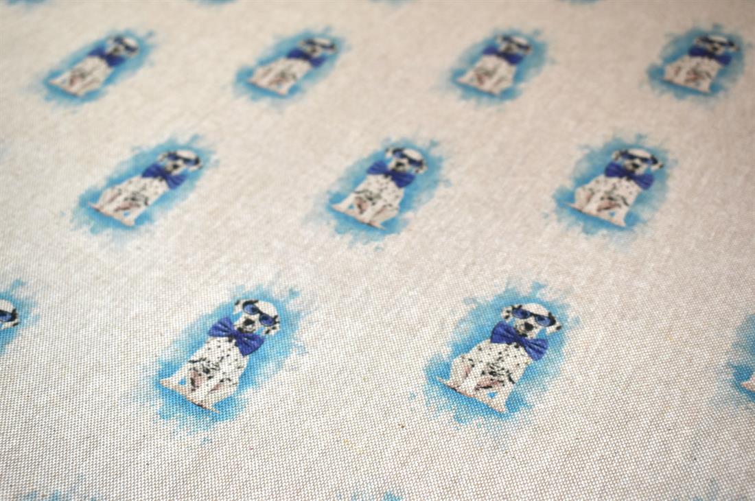 Natural Printed Digital Canvas Fabric