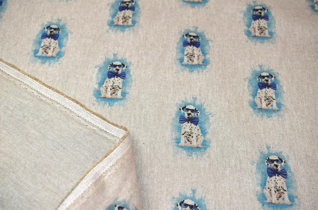 Natural Printed Digital Canvas Fabric
