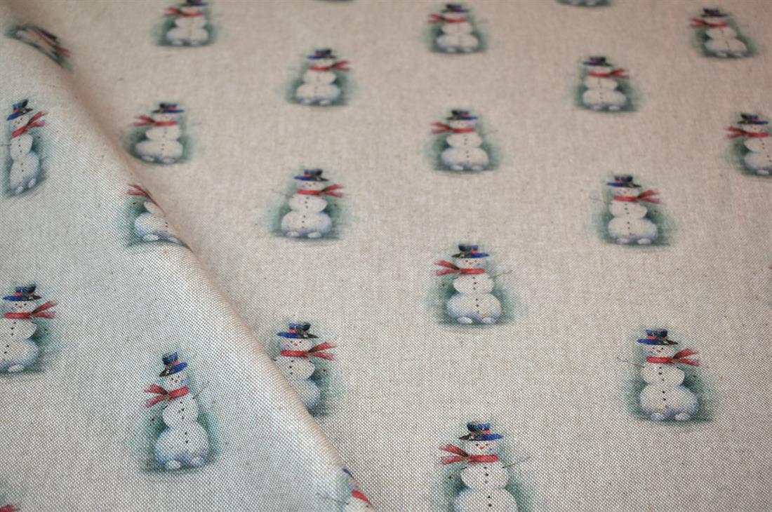 Natural Printed Digital Canvas Fabric