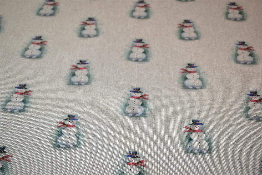 Natural Printed Digital Canvas Fabric