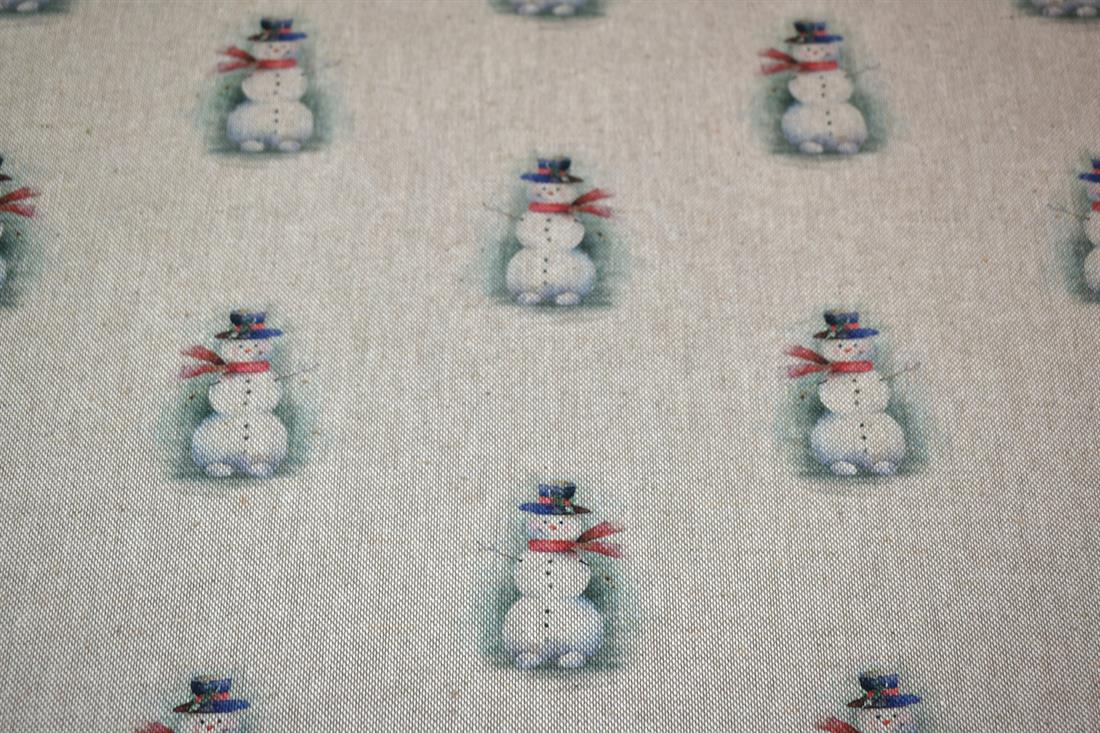 Natural Printed Digital Canvas Fabric