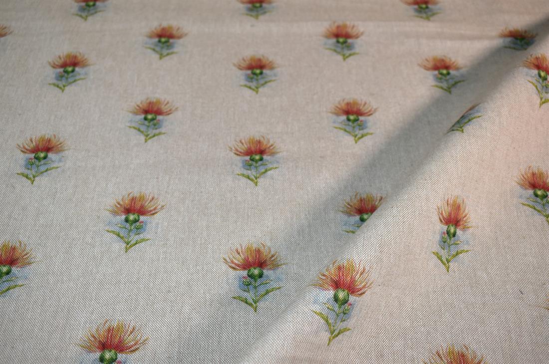 Natural Printed Digital Canvas Fabric