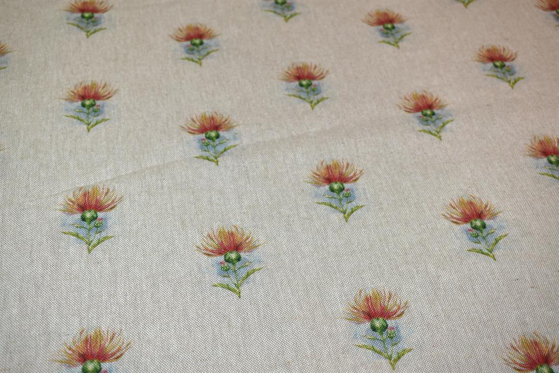Natural Printed Digital Canvas Fabric