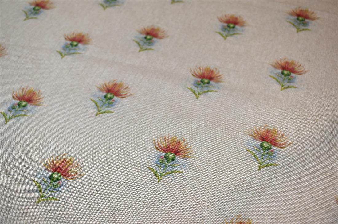 Natural Printed Digital Canvas Fabric