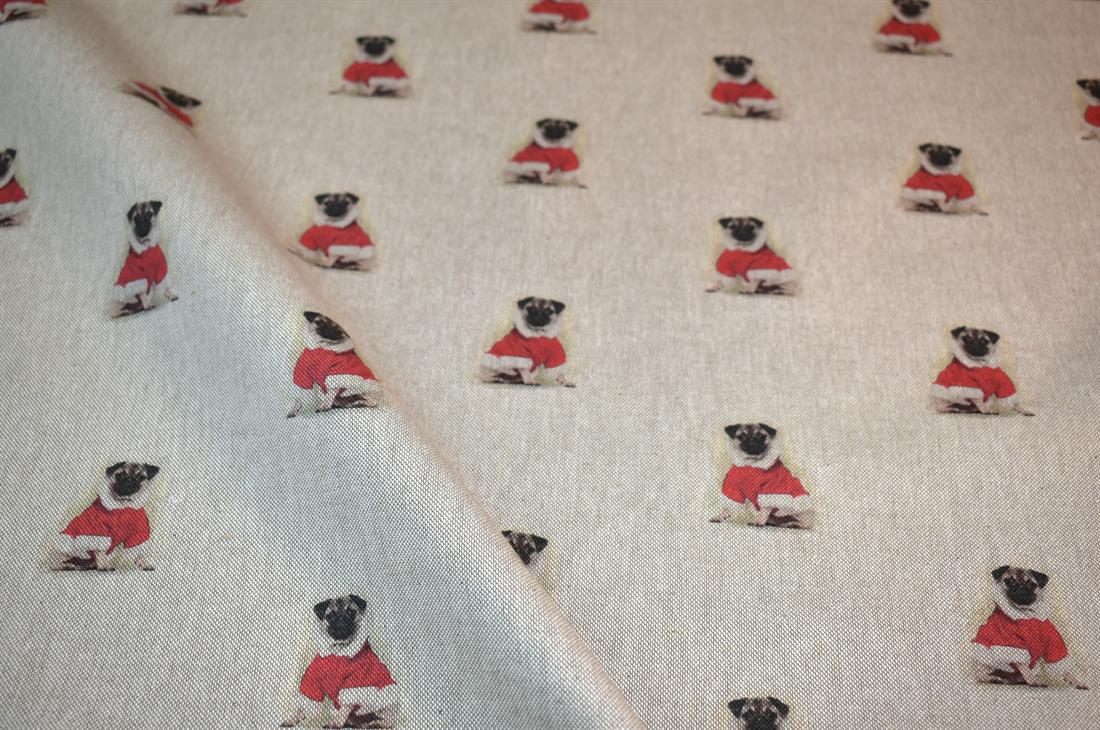 Natural Printed Digital Canvas Fabric