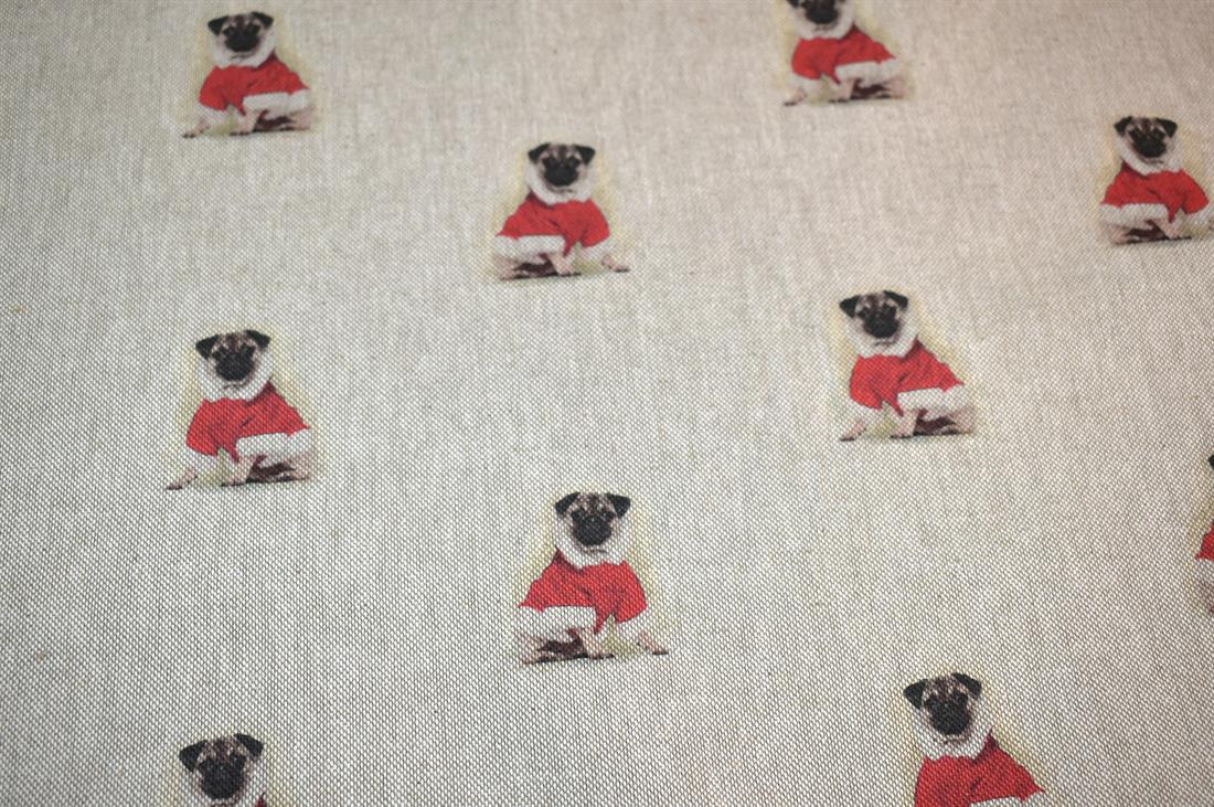 Natural Printed Digital Canvas Fabric